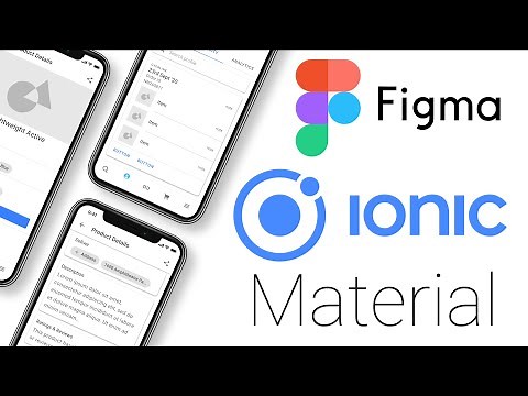 Ionic 5 Figma Design System Intro