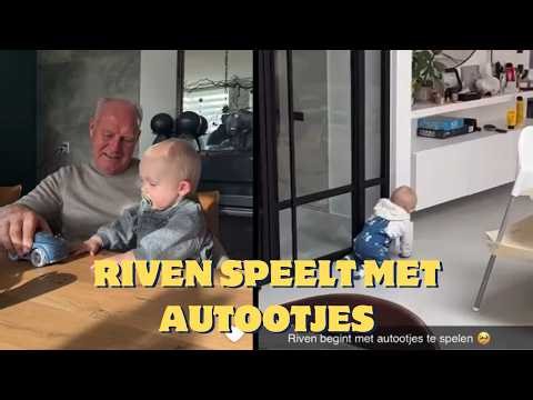 Riven Knol speelt voor het eerst met auto's