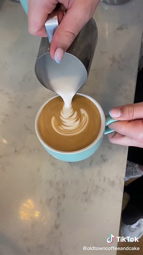 Back at you with another tutorial 🌹 comment what you want us to try next 👇#coffee #latteart #tutorial #satisfying #hack #JDSummerDrip #coffeetiktok #viral #coffeetutorial #coffeeshop #smallbusiness