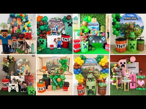 DIY Minecraft Birthday Party at Home – Creative & Easy Decorations!