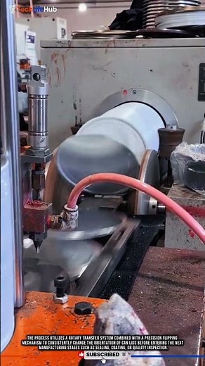 Innovation Conveyor Lid Flipping Transfer Machine for Continuous Can Cover Production #tech