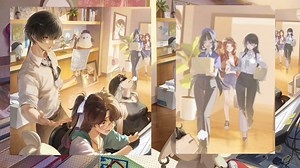 鸣潮外网1.2宣传图，朕好帅！库洛快出皮肤啊