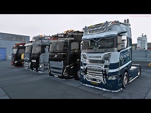 Epic Truck Convoy Gathering | Scania & Full Power Show in #ETS2 Multiplayer