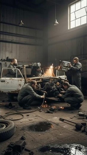 Wait till the end 😳 Soviet car → Supercar