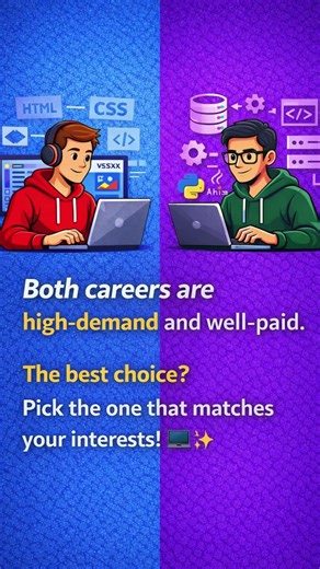 👉 Frontend vs Backend Developer Salary 💰 | Who Earns More in 2026? 😱