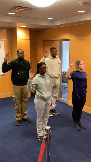 Pittsburgh MEPS 1040 Swearing In Ceremony 15 December | Pittsburgh MEPS, 4th Battalion, US Military Entrance Processing Command