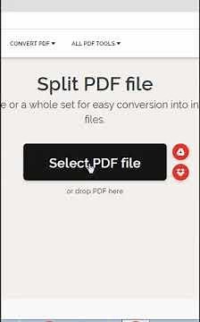 How to Split a Merged PDF File | Splitting a PDF File