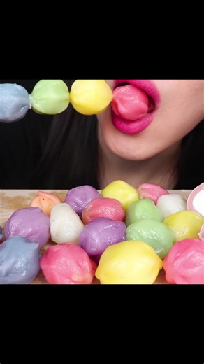 #tiktokfood #eating #asmr #fyp #mochi #candy | Mochi