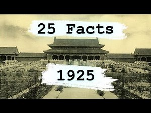 25 Facts about 1925