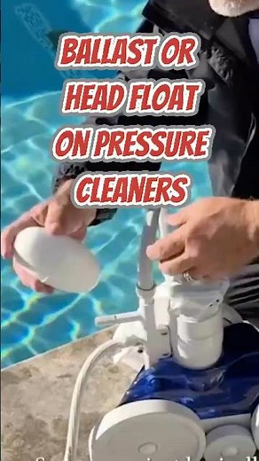 Polaris 280/380 Ballast/Head Float: Fix Pressure Side Cleaner Issues | Pool Maintenance Tips