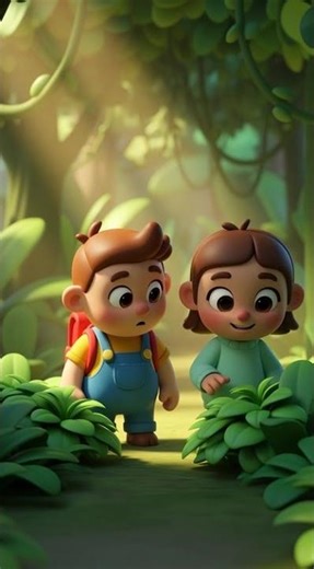Bop & Pop Hear a Strange Sound 🌿 | Funny Cartoon for Kids #3danimation #cartoonforkids #bopandpop