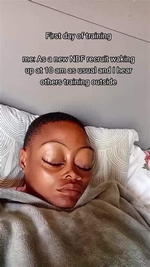 New NDF Recruit's First Day of Training