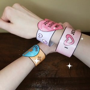 Jesus Printable Paper Bracelets Craft for Kids Sunday School Bible Lesson Activity Christian Faith-based Wristband Coloring Craft for Church - Etsy UK