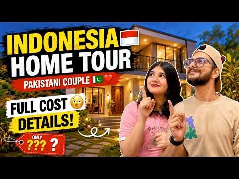 Pakistani Family Shifting to Indonesia | Home Tour & Expenses 🏡 | Abeera & Nabeel