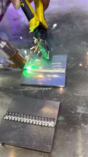 qilinlaser on Instagram: "For fish scale pattern welding, I recommend this welding machine.#laser #welding #laserwelding #machine #laserweldingmachine"