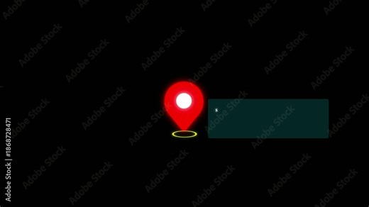 Location of the city of The San Sebastian,Spain ,the name of the place with the location has been displayed, sign animated with alpha channel 4k video GPS location tracking icon..