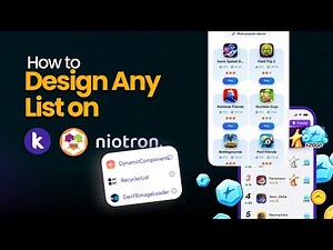 Create Beautiful Lists in Any App Builder (Kodular/Niotron/MIT AI2) | AiaStore