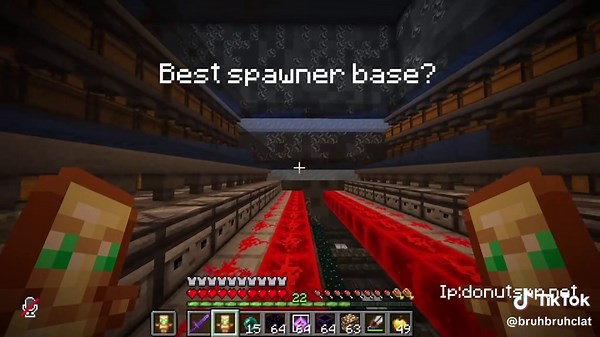 New spawner base.#minecraft #donutsmp