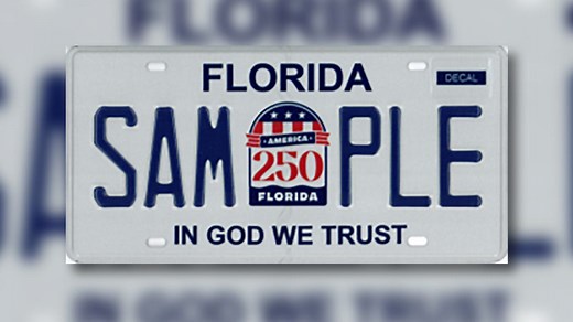 Florida honors America's birthday with new license plate, how to get it