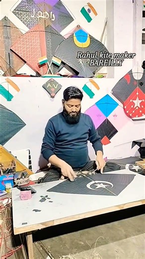 How to make a Kite 🪁🥰 | Easy DIY Patang Tutorial #art #kiteground #kite #patang #diy #artmo