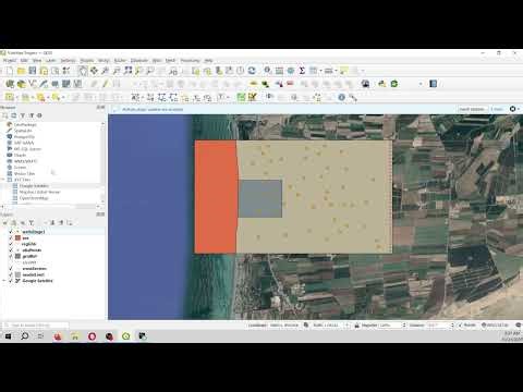 Simple example of salt intrusion modeling with MODFLOW6 and mf6Voronoi - Tutorial