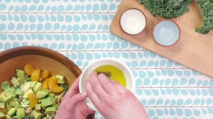 215K views · 809 reactions | Awaken your senses with this Spring Citrus Salad. ☀️ Recipe: 2 cups kale ½ cup chopped brussel sprouts ¼ cup chopped walnuts ½ cup mandarin orange slides 1 avocado cubed Dressing: 2 tbsp olive oil Juice of ½ lemon Salt, pepper and honey to taste | Standard Process Inc. | Facebook