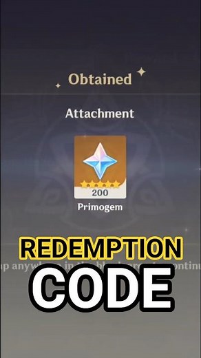 200 PRIMOGEMS Redemption Code From Snezhnaya Livestream #genshinimpact #genshinshorts #genshin
