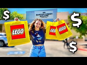 Spending HUNDREDS at the LEGO Store! | Vlog & Haul