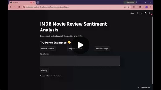 Building Sentiment Analysis Model with IMDB Reviews | Ravi Raj posted on the topic | LinkedIn