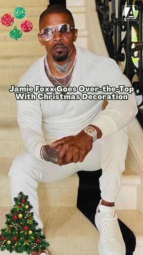 Jamie Foxx goes above and beyond with his Christmas decoration at his California mansion #AceShowbiz #JamieFoxx #Christmas (https://www.aceshowbiz.com/news/view/00216255.html) | AceShowbiz