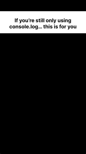 H | Tech & Programming on Instagram: "Quick console tricks every dev should know💡 #console #javascript #developer #coding #learntocode #engineering #frontend #backend #reels #viral #fyp #trending #sofware #dev #development #softwaredevelopers"