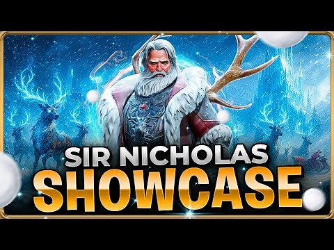 GOD MODE Sir Nick! Best BUILD & Showcase Raid: Shadow Legends [Test Server]