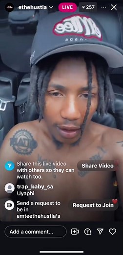 Emtee The Hustla: Live Moments From South Africa