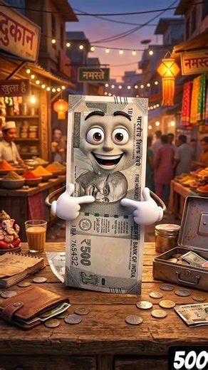 Paise ka asli attitude dekhna hai? ₹10 se ₹500 tak sabka apna swag hai bhidu!#talkingobjects