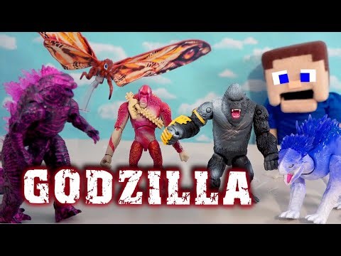 Godzilla vs Kong New Empire TOY FIGURES Gift Pack & Mothra!