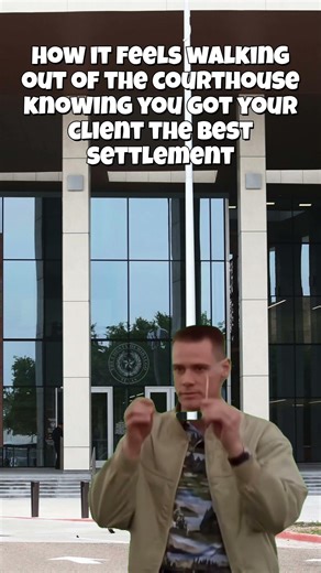 Getting our client the best settlement!