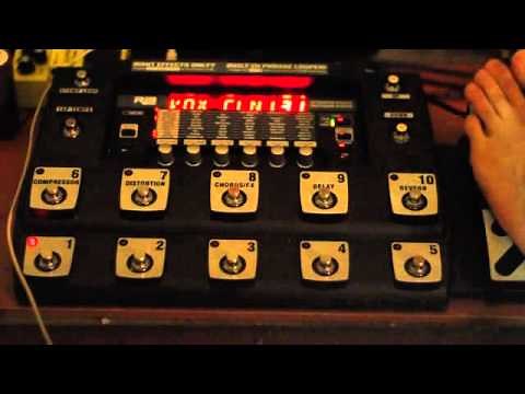 Digitech RP1000 looper testing