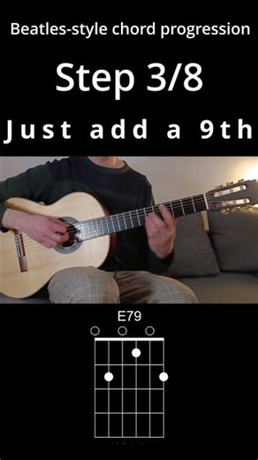 Beatles-Style Progression: Steps 3 to Enhance It #shorts