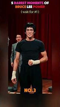 Top 5 Rare Bruce Lee Power Moments! 💀#BruceLee #powermoments #MartialArtsLegend #ViralShorts