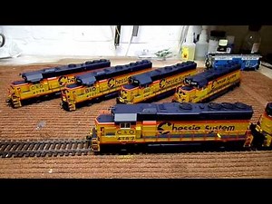 Atlas GP40-2 Chessie System w. QSI Sound