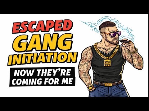 I Escaped a Gang Initiation|Now They Want Me Dead#urbancrime #blood
