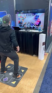 Miss the good old days of Rhythm Gaming? We do too - but we've leveled it up. Here is a glimpse of GAMR Play Pad in action at CES 2026. Be the first one to know when we go live. Meet GAMR - the next-gen active gaming play pad that lets you stomp, step, and sweat like before, but with modern tech and better durability. What you get with GAMR: ✅ Play rhythm games like StepMania & ITGmania (Works on PC/Desktop/Mac) ✅ 100 arcade, puzzle, rhythm & reflex games across all your devices - Connects via B