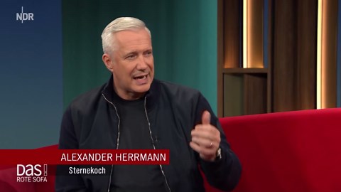 DAS! Rote Sofa: Gastronom und Koch Alexander Herrmann auf dem Roten Sofa