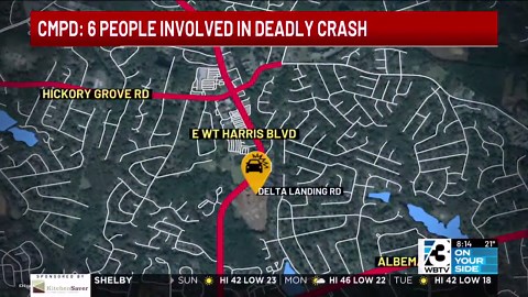 6 people involved in deadly east Charlotte crash: What we know