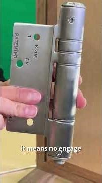 How to adjust Waterson Self Closing Door Hinges #doorhinge #doors #hinges #construction