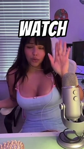 Burping while i do ASMR #asmr #burp #burpgirl #burps #live #fypシ | burping