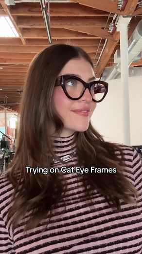 Trying on My Favorite Cat Eye Frames: Which to Keep?