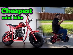 Cheapest Mini Dirt Bike on Amazon! Unboxing and Riding as an Adult: FRP DB003 4 stroke, 40CC