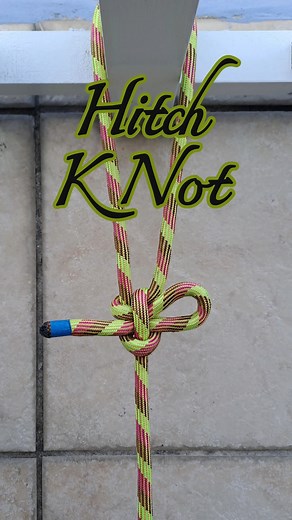 Hitch Knot. #knots #knotting #knotted #knot #nudos #outdoors #fypシ゚vir #shortsfeed . . ⚠ Note: Working with knots can be dangerous if you're not experienced. Incorrectly tied knots might fail under pressure, leading to accidents. If you're not an expert, take time to learn proper knot-tying techniques or seek guidance from those who are knowledgeable. Safety should always be a priority. ⚠ | Nots