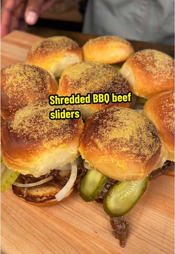 @Instant Pot Fire up your Instant Pot and try my shredded BBQ beef sliders for your next game day! Thanks to the large cooking surface in the Instant Pot Rio Wide, I can make enough food for my whole party. These are the perfect bite for your next get together, and you’ll be done cooking in no time. Shop now via link in bio! #instantpotpartner #instantpot #sliders #easyrecipes #gamedayfood #bbq